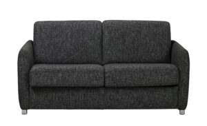 Betty Schlafsofa anthrazit - Webstoff Betty