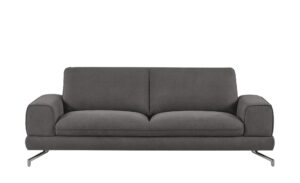 smart Sofa 3-sitzig dunkelgrau - Stoff Bonika