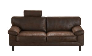 smart Sofa dunkelbraun - Mikrofaser Tine