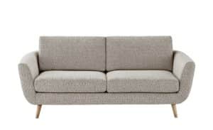 SOHO Sofa braun - Webstoff Smilla