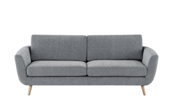 SOHO Sofa grau - Webstoff Smilla