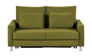 Schlafsofa grün - Mikrofaser