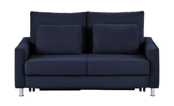 Schlafsofa blau - Mikrofaser