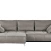 bobb Ecksofa mit Boxspringpolsterung taupe - Mikrofaser Filis de Luxe