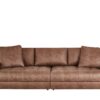 bobb Big Sofa cognac - Microfaser Caro