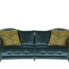 Design Big Sofa petrol - Mikrofaser