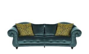 Design Big Sofa petrol - Mikrofaser