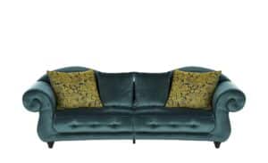 Design Big Sofa petrol - Mikrofaser