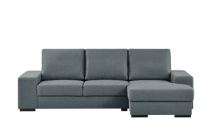 Ecksofa graublau - Flachgewebe