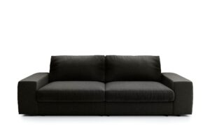 Big Sofa braun - Flachgewebe