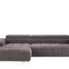 uno Ecksofa taupe - Mikrofaser Origo