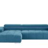 uno Ecksofa blau - Mikrofaser Origo