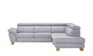 Ecksofa grau - Mikrofaser Indra