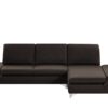 W.SCHILLIG Ecksofa braun - Webstoff Saraa