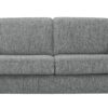 Betty Schlafsofa mit Faltbettfunktion hellgrau - Webstoff Betty