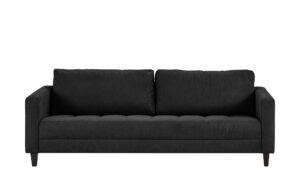 smart Sofa schwarz - Flachgewebe Gerd