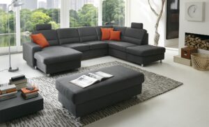 meinSofa Wohnlandschaft Steel  Marc