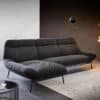 Ecksofa Shape High 305x160 Schwarz Longchair links by ES brand