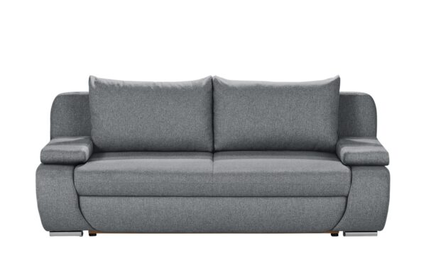 smart Schlafsofa grau - Webstoff Borneo