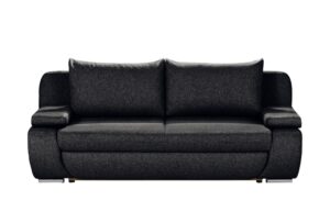 smart Schlafsofa schwarz - Webstoff Borneo