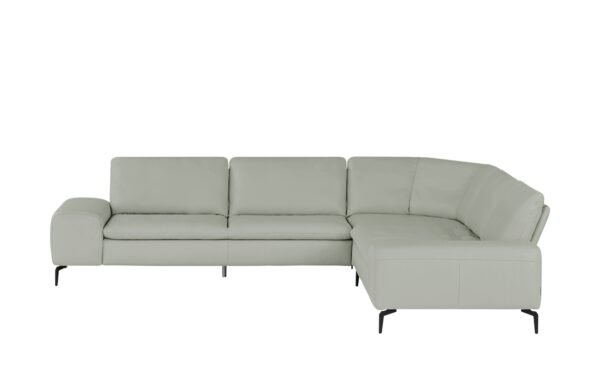 W.SCHILLIG Ecksofa Leder  Valentinoo