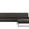 Gallery M Leder Ecksofa  Viola