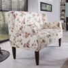 2 Sitzer Sofa mit Blumenmuster Landhaus
