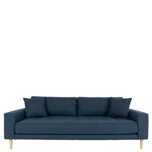 Wohnzimmer Couch mit Armlehnen Skandi Design
