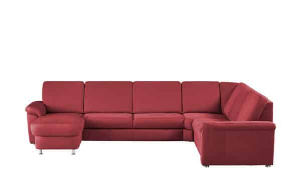 meinSofa Wohnlandschaft  Rita ¦ rot Polstermöbel > Sofas > Wohnlandschaften - Höffner