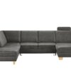 meinSofa Wohnlandschaft   Samu ¦ grau Polstermöbel ></noscript> Sofas > Schlafsofas - Höffner