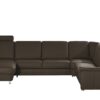 meinSofa Leder-Wohnlandschaft  Carolin ¦ braun Polstermöbel ></noscript> Sofas > Schlafsofas - Höffner