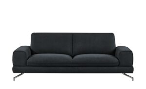 smart Sofa schwarz - Stoff Bonika ¦ schwarz Polstermöbel > Sofas > 3-Sitzer - Höffner