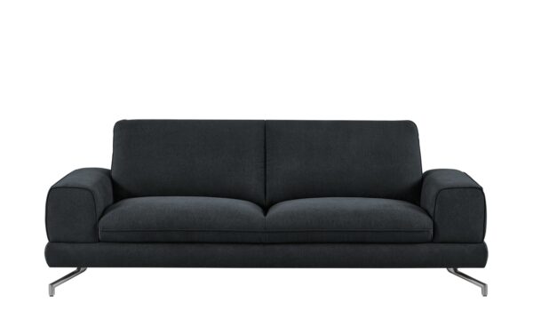 smart Sofa schwarz - Stoff Bonika ¦ schwarz Polstermöbel > Sofas > 3-Sitzer - Höffner