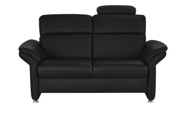 meinSofa Ledersofa  Manon ¦ schwarz Polstermöbel > Sofas > 2-Sitzer - Höffner