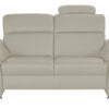 meinSofa Ledersofa  Manon ¦ grau Polstermöbel ></noscript> Sofas > 2-Sitzer - Höffner