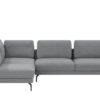 hülsta Sofa Ecksofa  HS 414 ¦ grau Polstermöbel ></noscript> Sofas > Ecksofas - Höffner