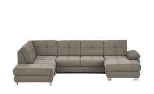 Wohnlandschaft  Cosima ¦ braun Polstermöbel > Sofas > Schlafsofas - Höffner