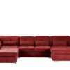 Wohnlandschaft mit Funktion  Perry ¦ rot Polstermöbel ></noscript> Sofas > Schlafsofas - Höffner