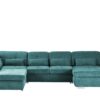 Wohnlandschaft mit Funktion  Perry ¦ türkis/petrol Polstermöbel ></noscript> Sofas > Schlafsofas - Höffner