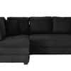 bobb Ecksofa mit Boxspringpolsterung  Lisa de Luxe ¦ schwarz Polstermöbel ></noscript> Sofas > Ecksofas - Höffner