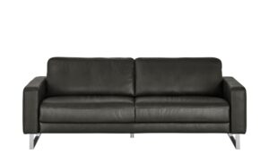 Ravensberger Werkstätten Ledersofa  Domino ¦ grau Polstermöbel > Sofas > 2-Sitzer - Höffner