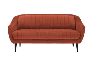 Sofa  Sophia ¦ orange Polstermöbel > Sofas > 2-Sitzer - Höffner