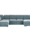 Wohnlandschaft mit Funktion  Gladys ¦ blau Polstermöbel ></noscript> Sofas > Schlafsofas - Höffner