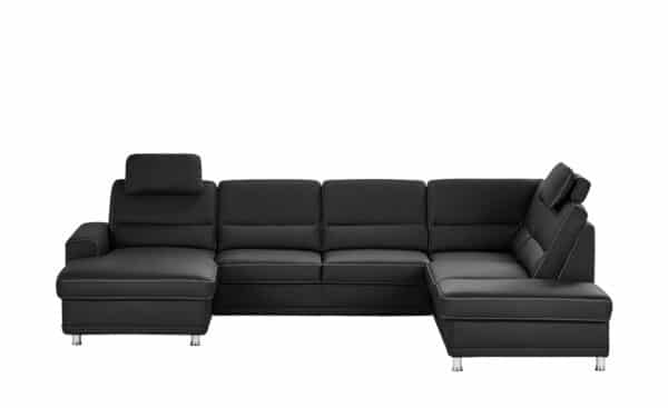 meinSofa Wohnlandschaft  Carina ¦ schwarz Polstermöbel > Sofas > Wohnlandschaften - Höffner