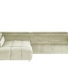 uno Ecksofa aus Samt  Origo ¦ creme Polstermöbel ></noscript> Sofas > Ecksofas - Höffner