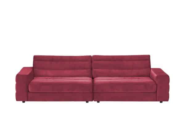 pop Big Sofa  Scarlatti ¦ rot Polstermöbel > Sofas > Big-Sofas - Höffner