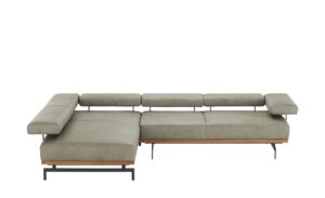 JOOP! Ecksofa Leder  24/7 8106 ¦ grau Polstermöbel > Sofas > Ecksofas - Höffner