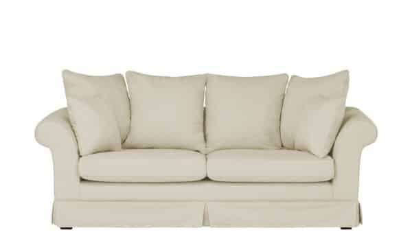 Hussensofa  Hampton ¦ creme Polstermöbel > Sofas > 3-Sitzer - Höffner