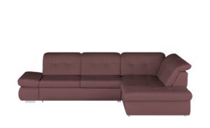 Lounge Collection Ecksofa Leder  Spencer ¦ rot Polstermöbel > Sofas > Ecksofas - Höffner