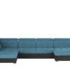 uno Wohnlandschaft  Elias II ¦ blau Polstermöbel ></noscript> Sofas > Wohnlandschaften - Höffner
